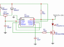 3V LED Dimmer Circuit with BC547 Transistor – CircuitBest