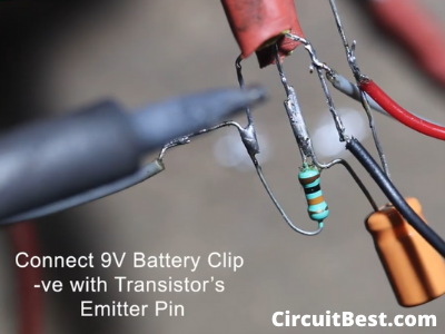 connect 9V Battery Wires