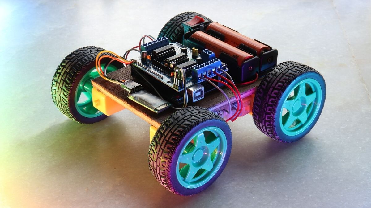 arduino bluetooth car with camera