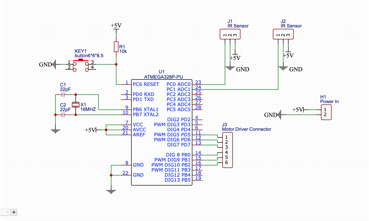 Line Follower Robot Car with Arduino UNO, L298N Driver, IR Sensor ...