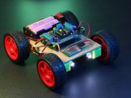 Arduino Bluetooth car with lights