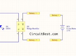 Simple LED Polarity Remover Circuit