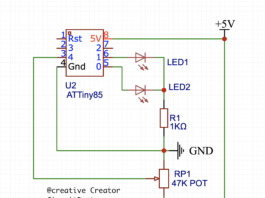 LED Dimmer Circuit with IRFZ44N MOSFET – CircuitBest