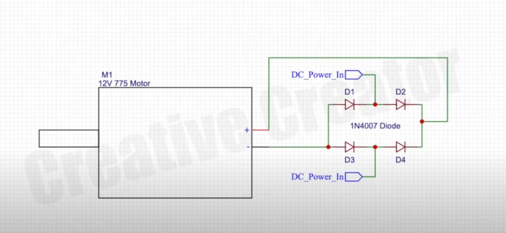 Simple Diode Polarity Remover Circuit